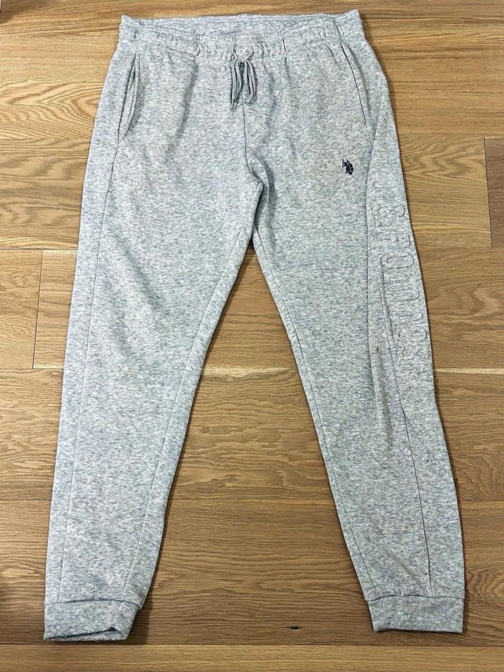 U.S. Polo Assn. Light Heather Gray Men's Jogger Sweatpants